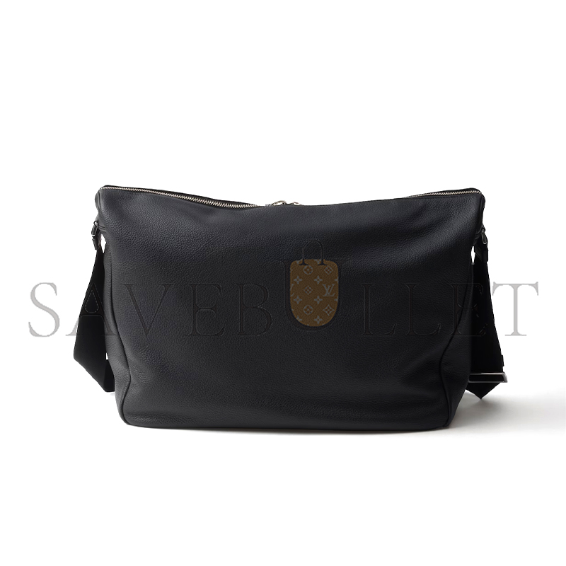 PRADA LARGE LEATHER SHOULDER BAG 2VH185 (43*32*18cm)